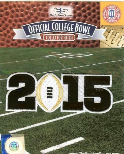 2015 Oregon BCS CFP College Football Playoff Patch Official NCAA White Football - Picture 1 of 1