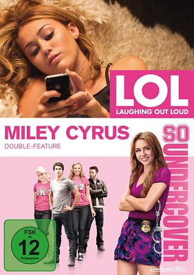 LOL + So Undercover - Miley Cyrus - Double-Feature # 2-DVD-NEU