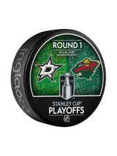 2023 Stanley Cup Playoffs RD 1 Dallas Stars vs Minnesota Wild Hockey Puck