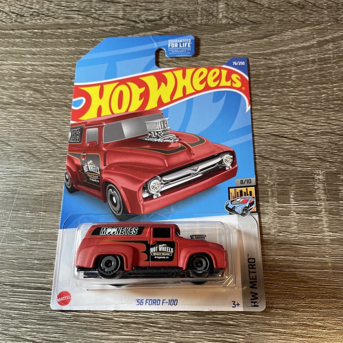 2022 Hot Wheels Mooneyes '56 Ford F-100 HW Metro Lot of 2