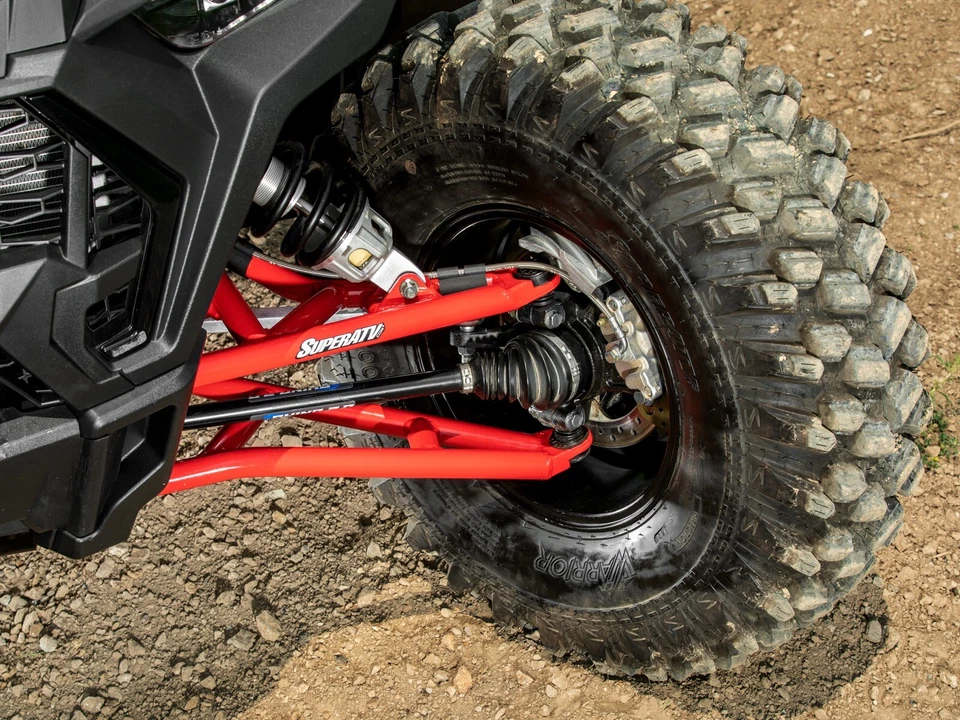 Brazos A SuperATV de alta separación hacia adelante desplazamiento para Polaris RZR XP 1000 - ROJO Foto 3 de 4