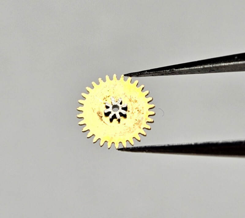 PIÈCE HORLOGERIE 1 AXE DE BALANCIER POUR MONTRE MST 13¼ 402