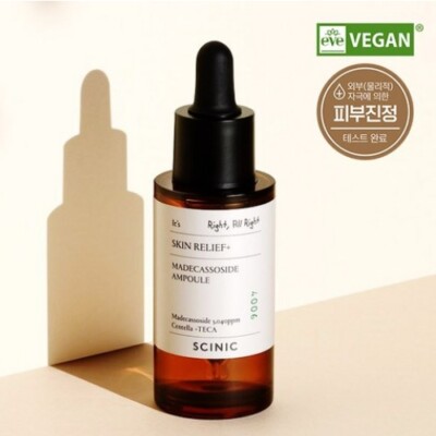 SCINIC Skin Relief Plus 4-Types Ampoule 30ml Vegan Moisturizing Ampoule K-Beauty