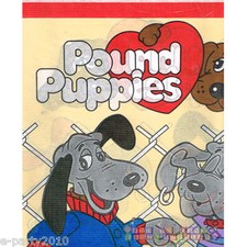POUND PUPPIES PAPER TABLE COVER  Vintage Birthday Party Supplies Decorations