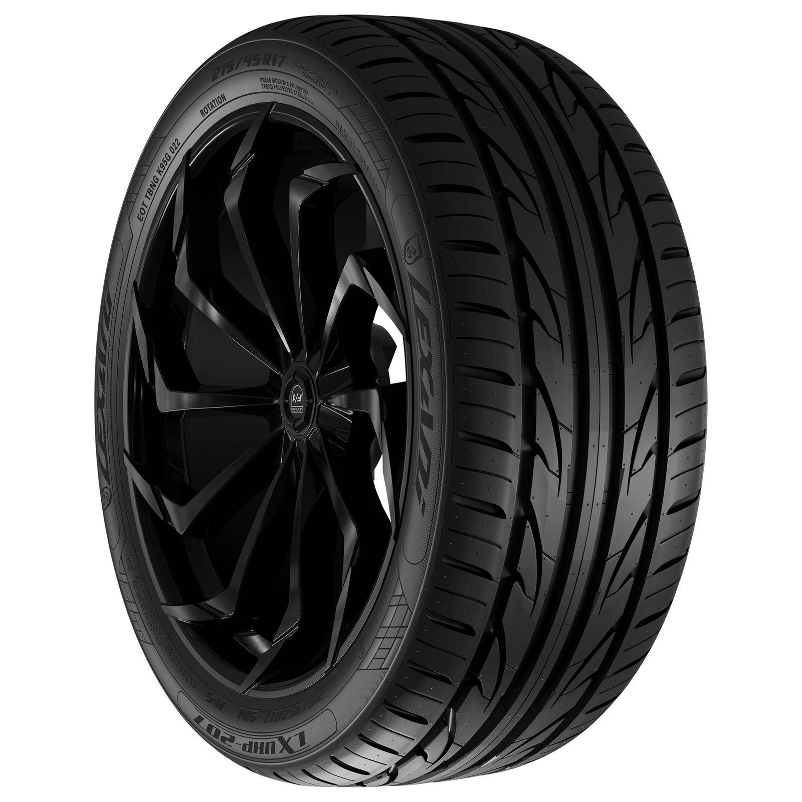 2 Lexani LXUHP-207 245/45ZR18 100W XL High Performance Tires - All Season 3 thumbnail image