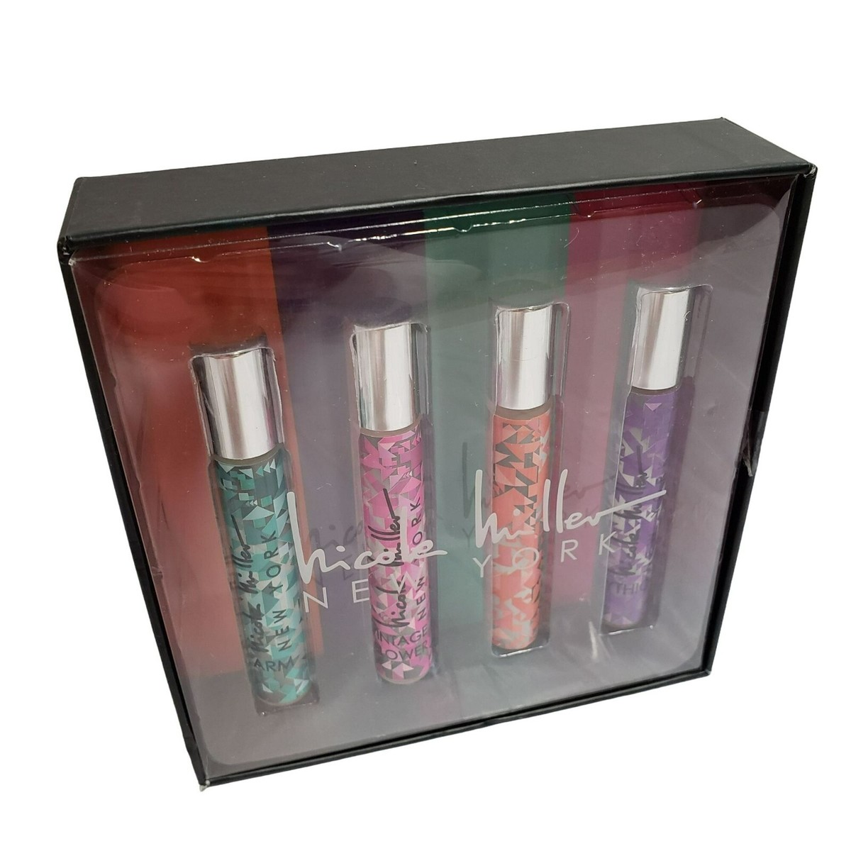Nicole Miller New York Eau De Parfum Rollerball Gift Set Scents