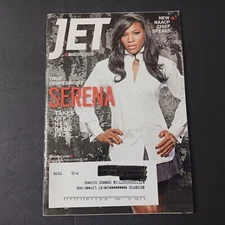JET Magazine March 15 2010 SERENA WILLIAMS NAACP Game Face