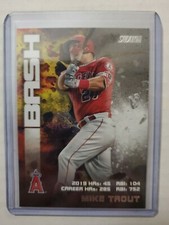 2020 Stadium Club Mike Trout Bash and Burn Los Angeles Angels #BAB-2  