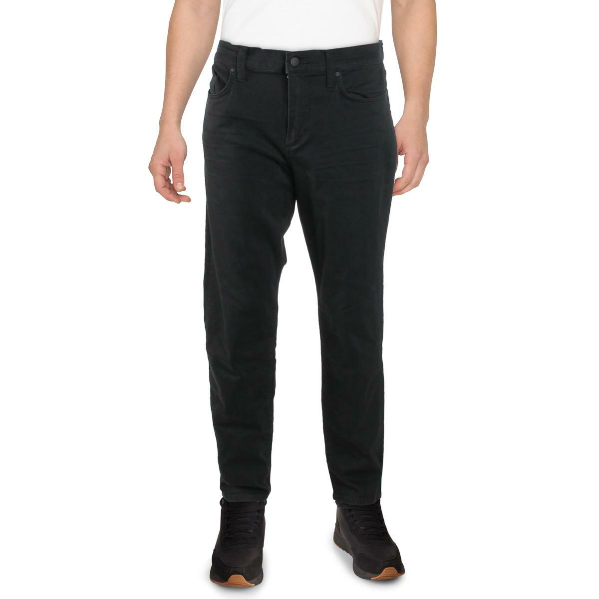 Joe's Jeans Mens Brixton Black Mid-Rise 