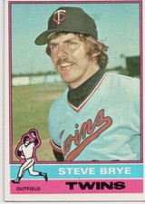 1976 Topps #519 Steve Brye Team: Minnesota Twins (22-2091)