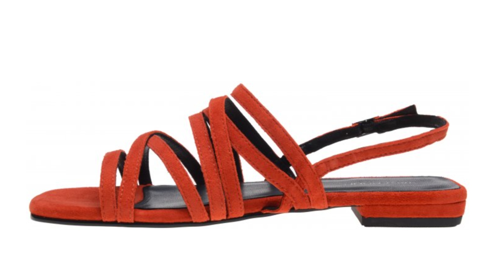 APL Scarpe sandali bassi Vagabond Becky donna UK 3 5 EU 36 mandarino scamosciato slingback