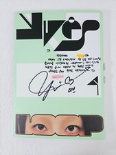 LOONA YVES Loop Signed Promo Album Autographed  Message damaged US SELLER 
