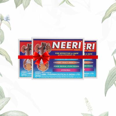 AIMIL Neeri Tablets, Neeri 30 Tab Pack Of 3 LONG EXPIRY