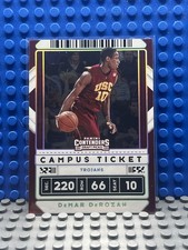 2020 Panini Contenders Draft Picks DeMar DeRozan Campus Ticket #49 USC