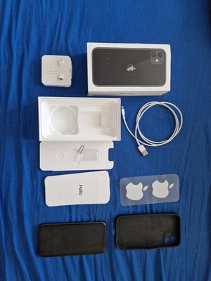 Apple iPhone 11 - 128GB - Schwarz (Ohne Simlock) (Dual-SIM)