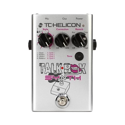 TC Helicon TalkBox Synth Guitar and Vocal Effects Processor