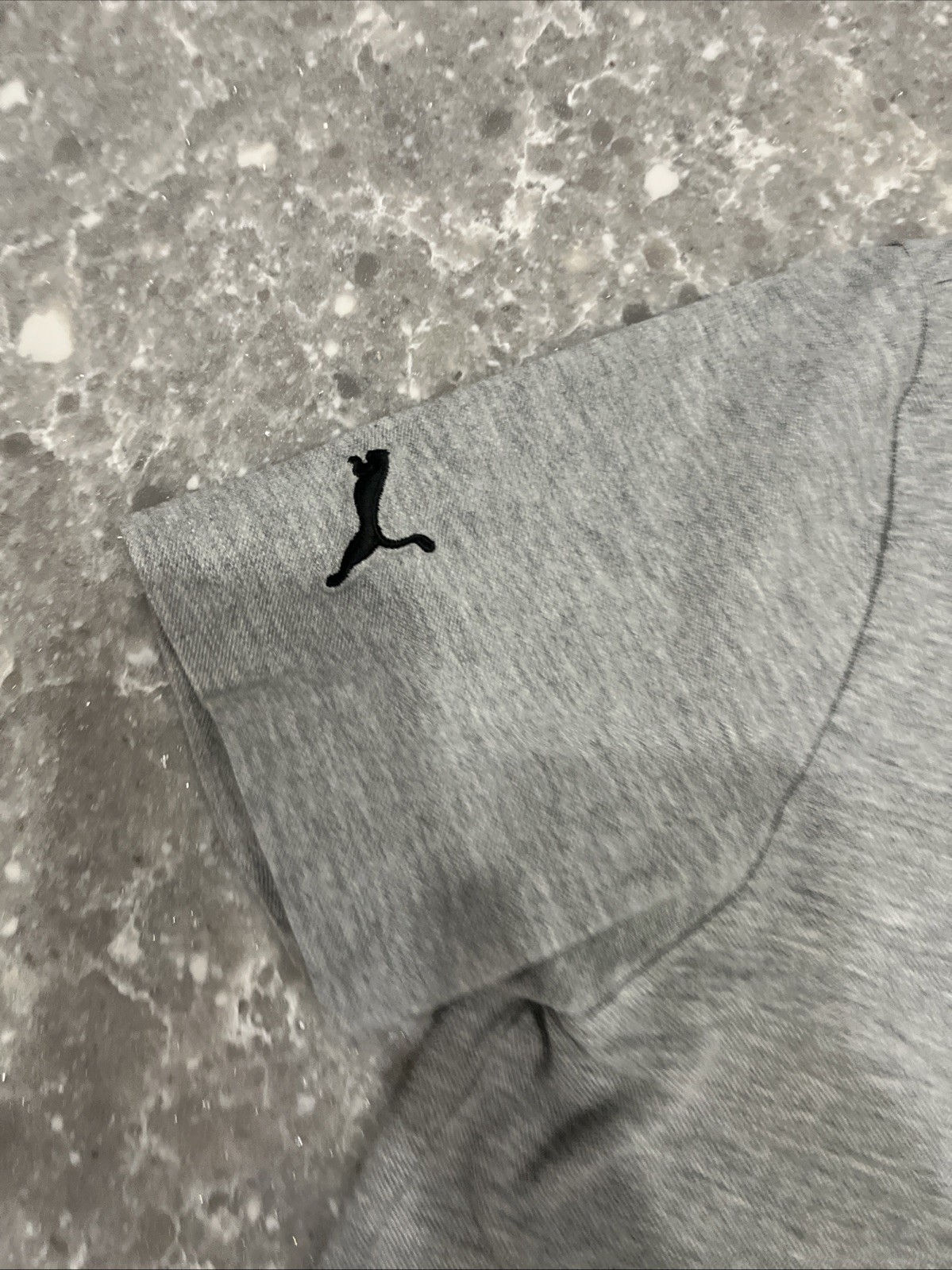 Puma Polo Shirt Men’s Medium Gray BMW Motorsport Casual Graphic Short Sleeve thumbnail 4