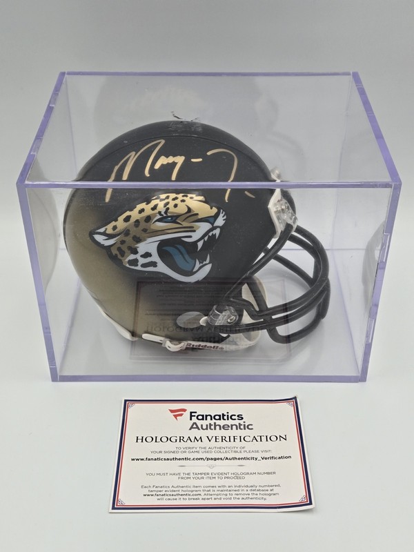 ​Marqise Lee Signed Jacksonville Jaguars Mini Helmet Autographed Fanatics COA WR