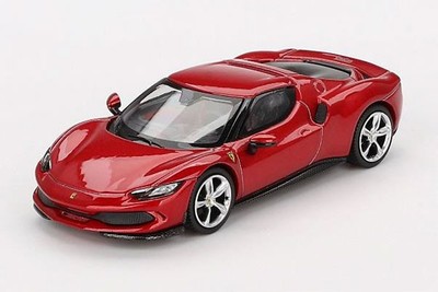 BBR 1/64 Ferrari 296 GTB Rosso Imola (Red)