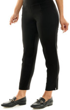 NWT Zac Rachel Women's Pull-On Ankle Length Pants - Color Black - Size 10
