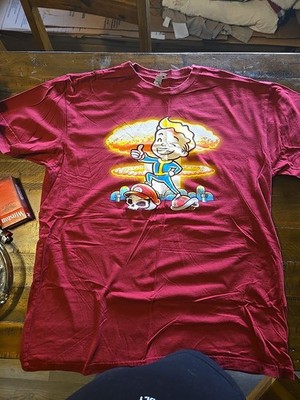 Bethesda Fallout Mario Mashup Graphic T-Shirt