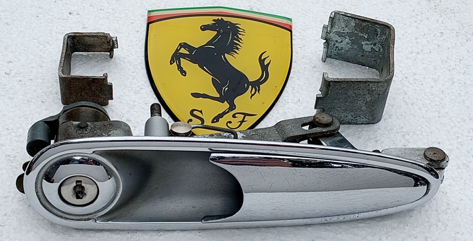 Ferrari 365 Exterior Door Release Lever Handle_253-30-750-09_257-30-750-02_400