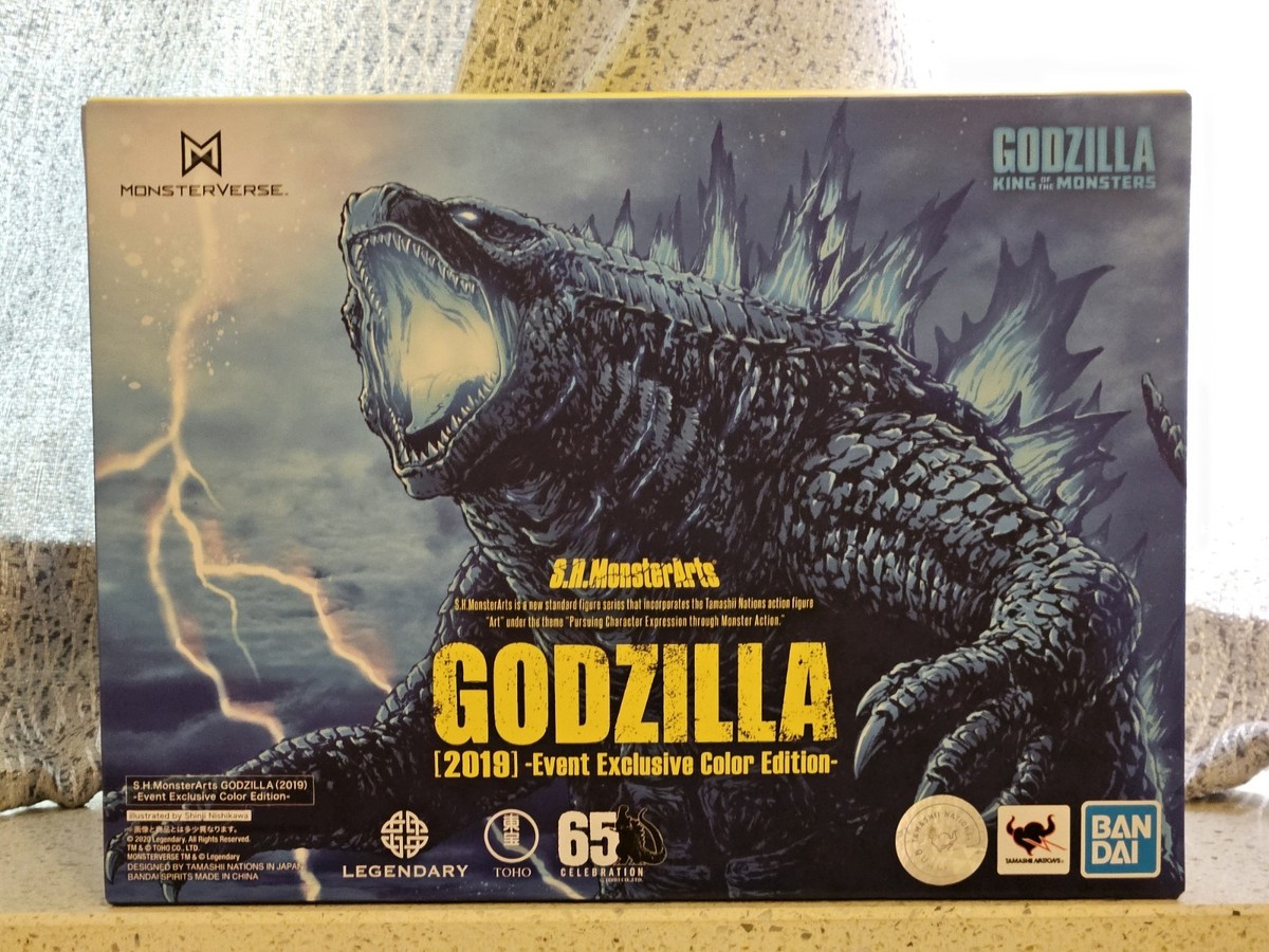 【激レア】GODZILLA ビジュアルアートトレーナー Mサイズ Action figure Godzilla x Kong: The New Empire SH MonsterArts