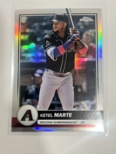 Topps Chrome Parallel Ketel Marte Arizona Diamondbacks Card #7 2026