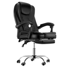 Executive Office Chair Massage Office Chair With Footrest Swivel Recliner Uikdkz