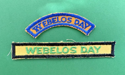 Vintage Boy Scout Segments WEBELOS DAY [S20]