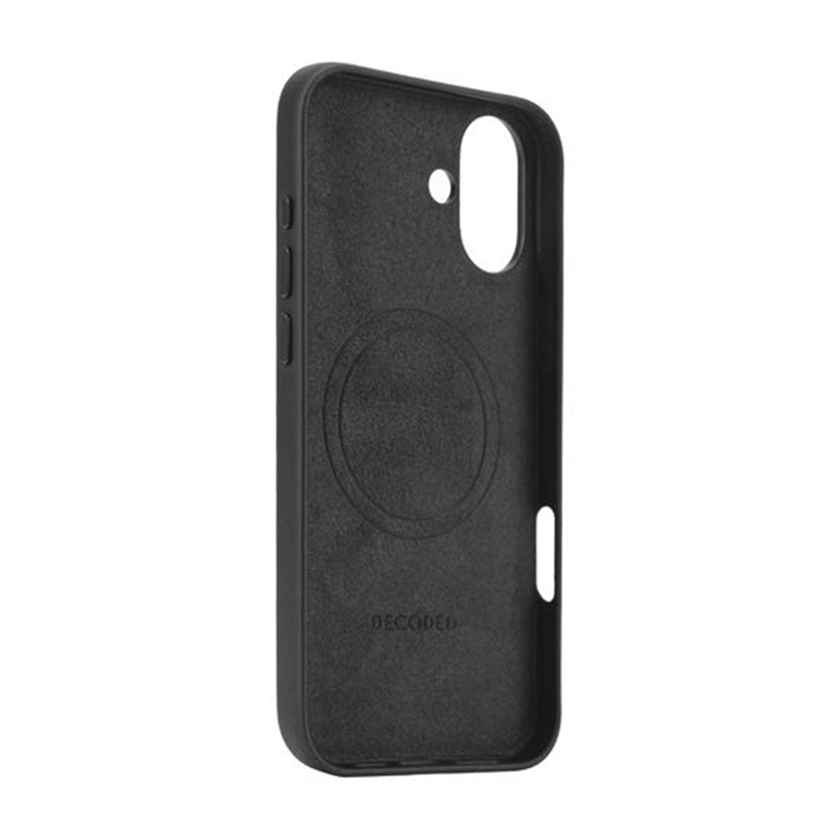 Coque antichoc iPhone 16 Plus en cuir avec coins renforcés et dos anti-rayures