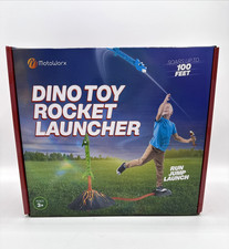 Dinosaur Toy Rocket Launcher for Kids - Launch Up to 100 Ft