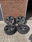 Genuine Audi TT Silver 19 TTS Alloy Wheels 245 35 Tyres 10 Spoke 8S0601025F