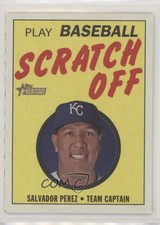 2019 Topps Heritage High Number 1970 Scratch Offs Salvador Perez #26 mr0