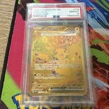 Pokémon Pikachu EX Sv: Evoluzioni Prismatiche 179/131 Iper Rara Holo 2025 PSA 10