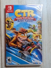 NO GAME Crash Team Racing Nitro-fueled Bandicoot Nintendo Switch Case