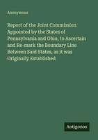 Anonymous | Report Of The Joint Commission Appointed By The States Of...