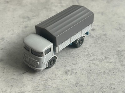Wiking 1:87 Bussing Flatbed Grey *C10*