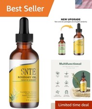 Essential Rosemary Hair Oil - 2.1 fl oz for Healthy Growth Split Ends Relief