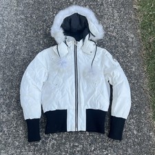 Moose Knuckles Thick Short Parker Pilot Jacket Down Jacket Womens XL