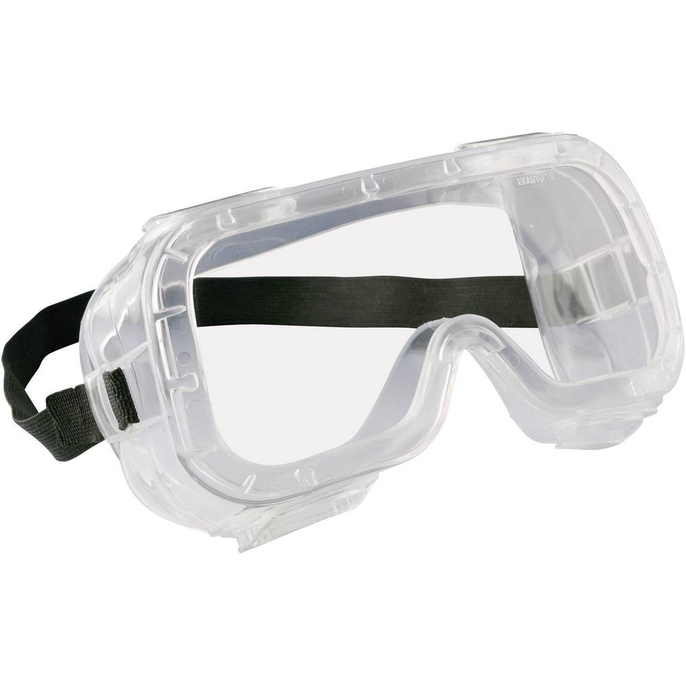 Ekastu 277 381 Lunettes intégrales noir EN 166-1 DIN 166-1 en plastique souple