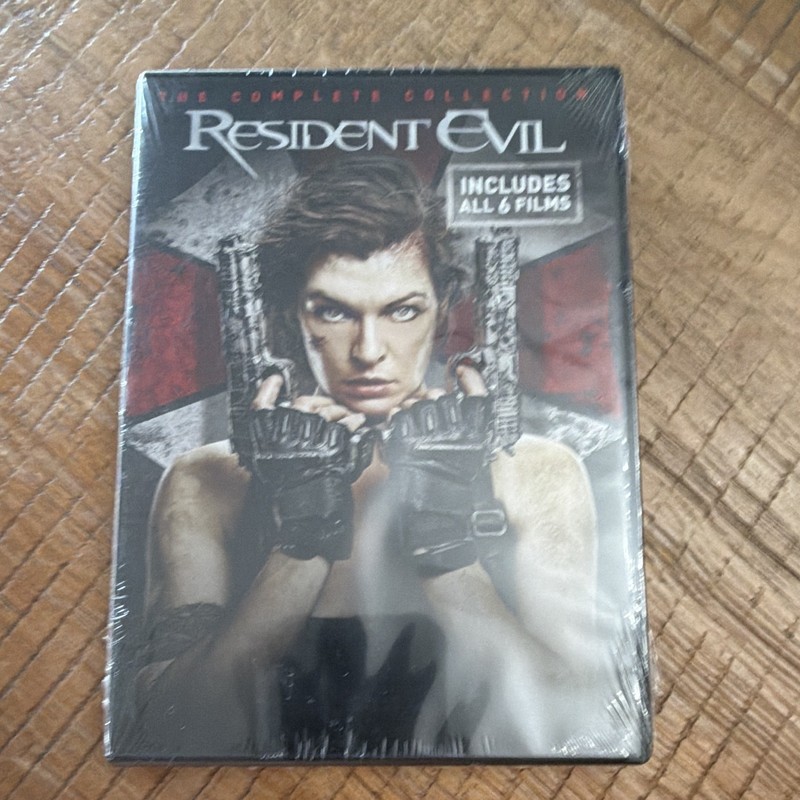 Resident Evil Complete Collection DVD Box Set 6 Films Milla Jovovich R Sony