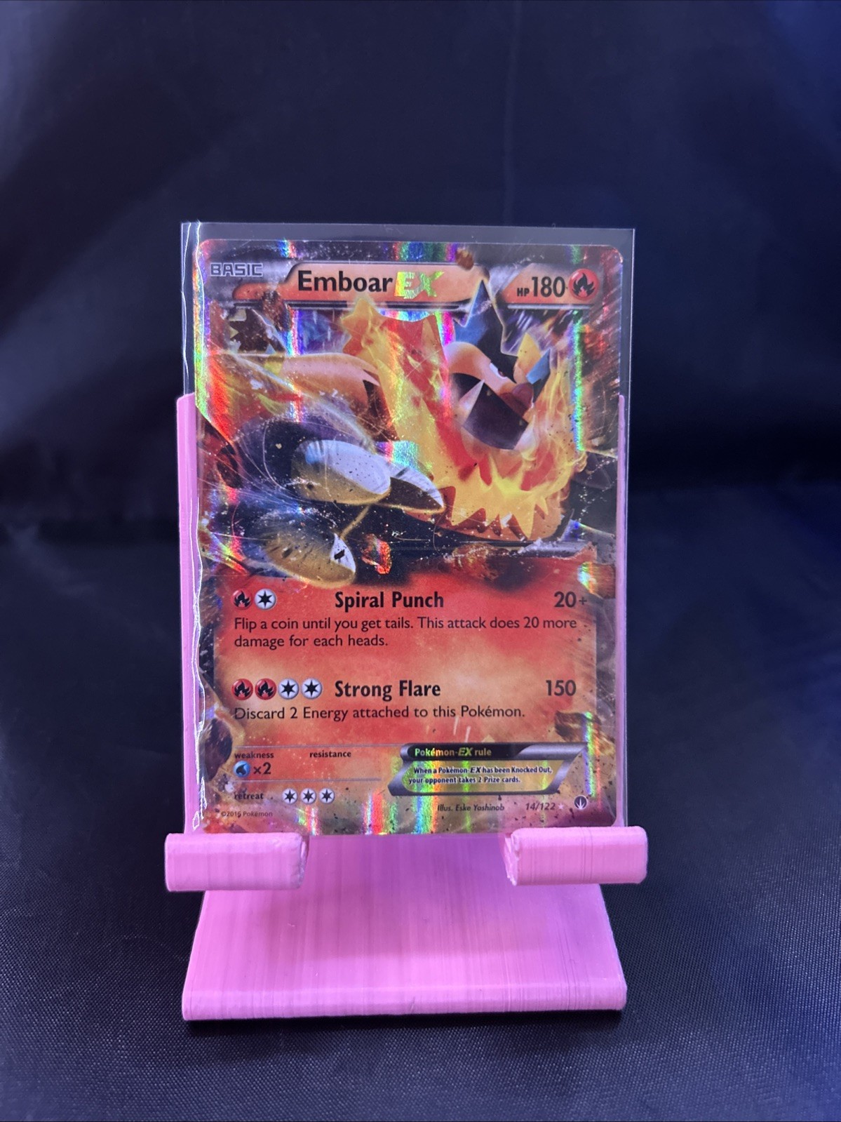 Emboar EX 14/122 Breakpoint Holo 14/122