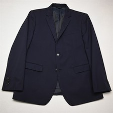 Banana Republic 44R 257819 Navy Blue Marzotto Slim Blazer Suit Jacket Sport Coat
