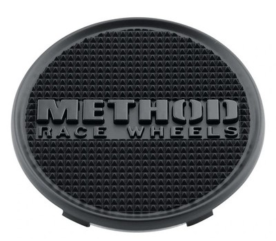 Method Race Wheels 64mm Radnabendeckel Einrast Schwarz | CP-T078K64
