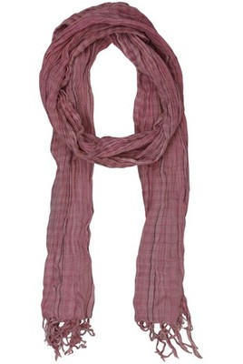 Bugatti Schal Herren Tuch Strickschal Baumwolle Pink #s3w4g68