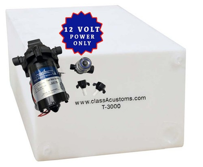#ad 30 Gallon Fresh Water Holding Tank amp; 12 Volt Water PUMP T 3000 CAC WP 12V30 $202.99
