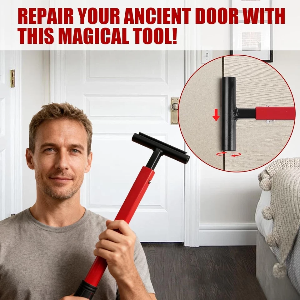 Door Hinge Adjustment Tool Hinge Gap Adjusting Wrench Kit Hinge Adjustment Tool - Image 3 of 4