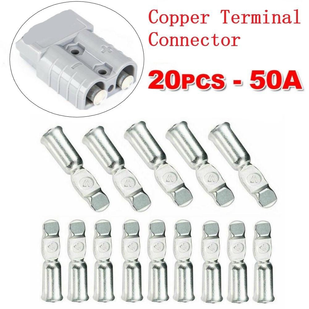 Cable Terminal Parts 20pcs/Set 50Amp Accessories Chargers Connector