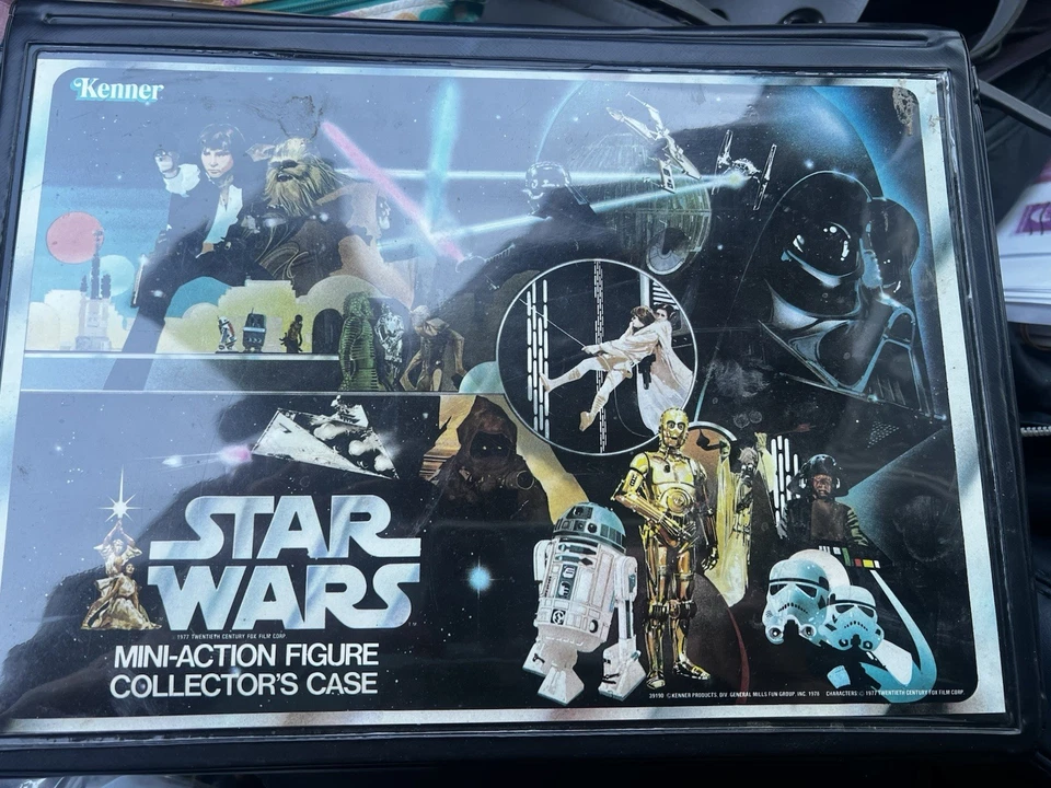 vintage kenner star wars action figures  (Collection Kit, Case Included - Image 3 of 4